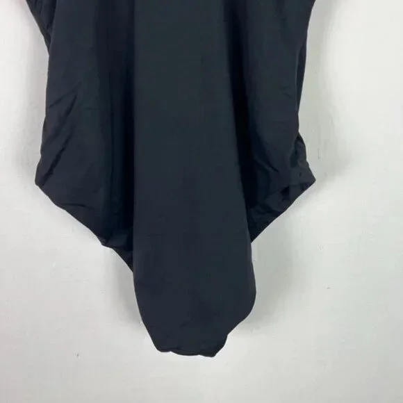 NWT Andie Swim The Santorini One Piece Swimsuit Flat Black Size Large L NEW - Picture 7 of 11